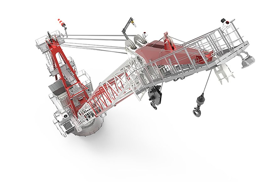 CIMC Raffles Yantai ordered Liebherr Board Offshore Crane